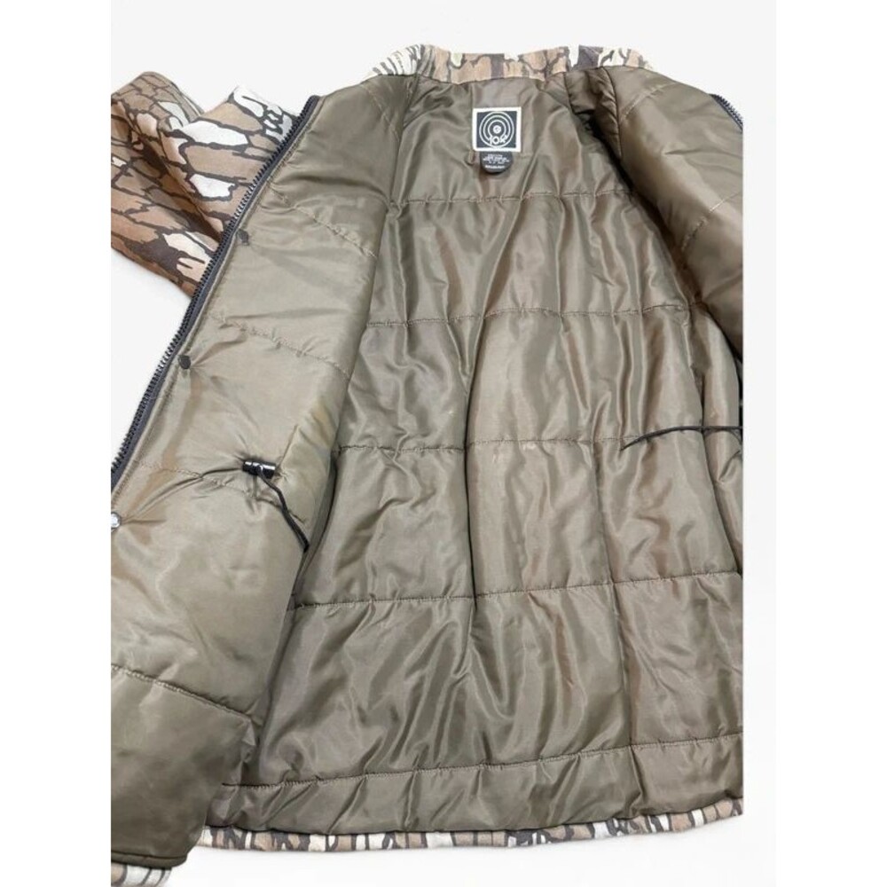 10X Treebark Camoflauge Zip Ip Winter Warm Jacket! - Picture 3 of 8